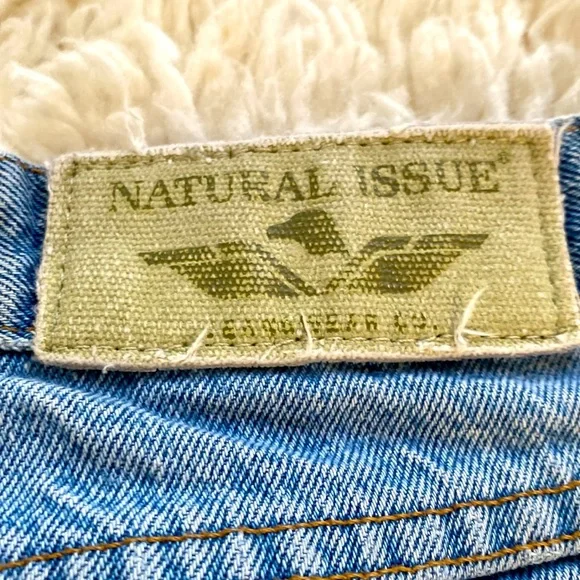 NATURAL ISSUE JEANS  VINTAGE STRAIGHT LEG MEN’S 42” x 32” EUC GREAT CONDI… - Picture 2 of 10